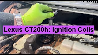 Quick DIY on #Lexus #ct200h on #ignitioncoil under 6 minutes. Watch it.