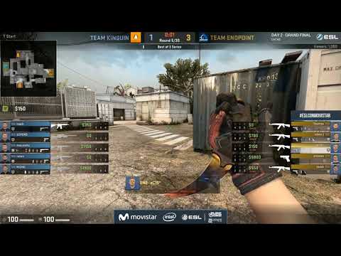 [UKCSGO] 28.10.2017 - Endpoint vs Kinguin @ ESL Clash of Nations Grand Final Map 2