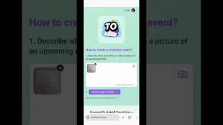 Create a Calendar Event from a Photo or Screenshot