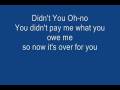 Oh No, You Didn't (Full Song with Lyrics ...