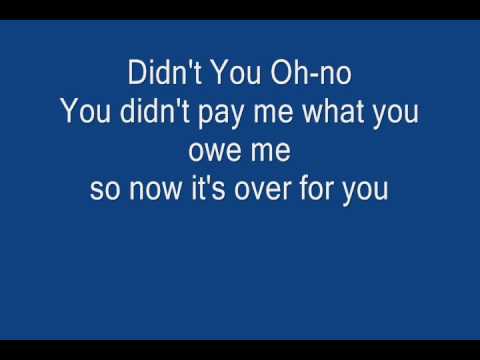 Oh No, You Didn't (Full Song with Lyrics) [Corrected Version]