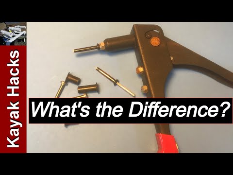 Well Nuts Vs Rivets for Kayak Accessories Installation