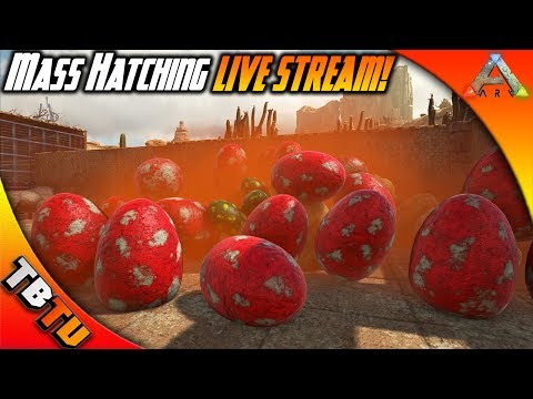 Ark: Survival Evolved Mutation Zoo E6 - 15K Mass Hatching Live Stream! Ark Color Mutations