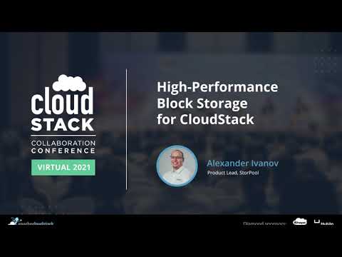 StorPool Storage - High-Performance Storage for CloudStack - CloudStack Collaboration Conf 2021