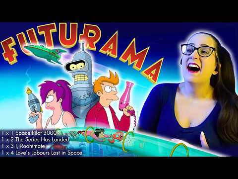 🟣FUTURAMA Season 1 Eps 1-4 First Time Watching TV REACTION