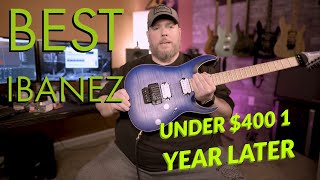 Video thumbnail for Best Ibanez Under $400 RGAR42MFMT Revisited Seymour Duncan sh-1 59 SH-5 by GearZombie