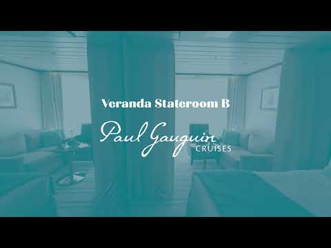 Veranda Stateroom B | Paul Gauguin Cruises