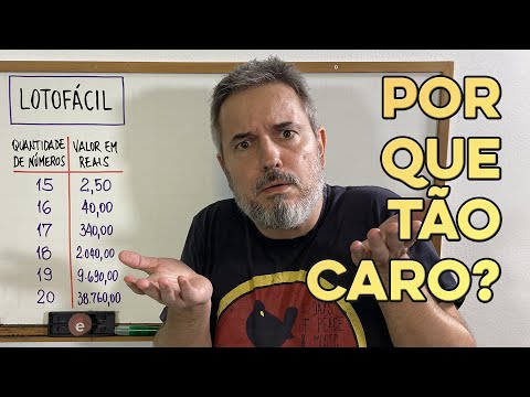 LOTOFÁCIL: why does each additional number cost so much? 🤔