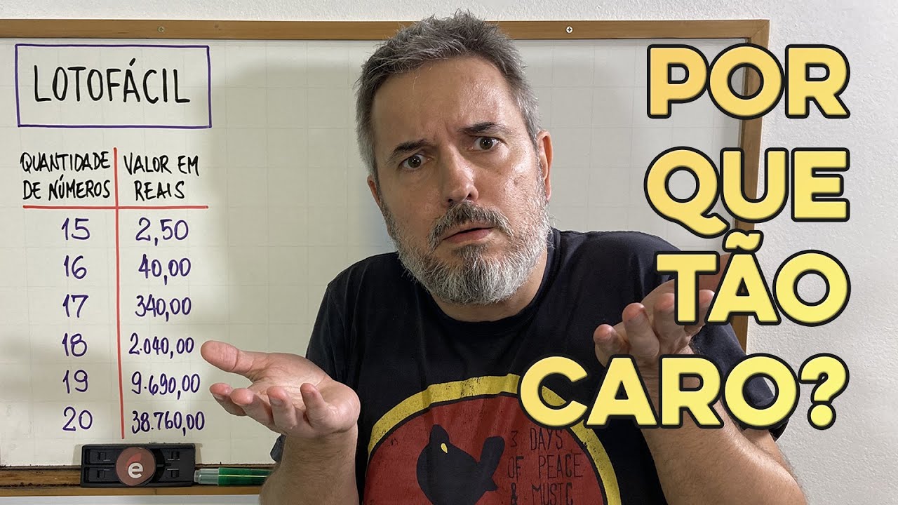 LOTOFÁCIL: por que cada número a mais custa tão caro? 🤔
