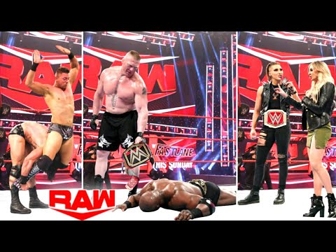 Monday Night Raw Highlights 22 March 2021 | WWE Monday Night Raw Highlights 22/03/21