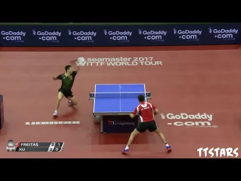 XU Xin vs FREITAS Marcos (German open 2017) Round 2
