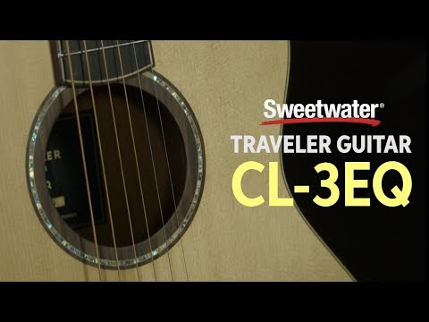 Traveler CL3E SPSE Acoustic Electric Guitar - Mahogany w|Gig Bag