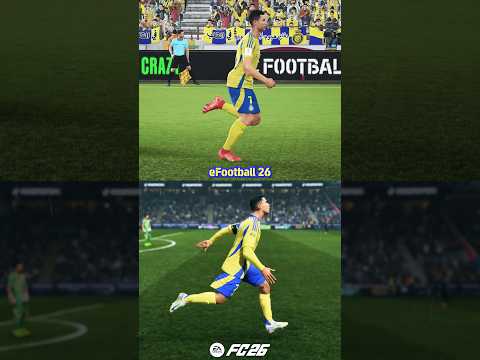 FC 26 vs eFootball 26: Running Styles #fc26 #efootball2026