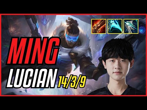 MING - LUCIAN - EUW PLATINUM - PATCH 11.9