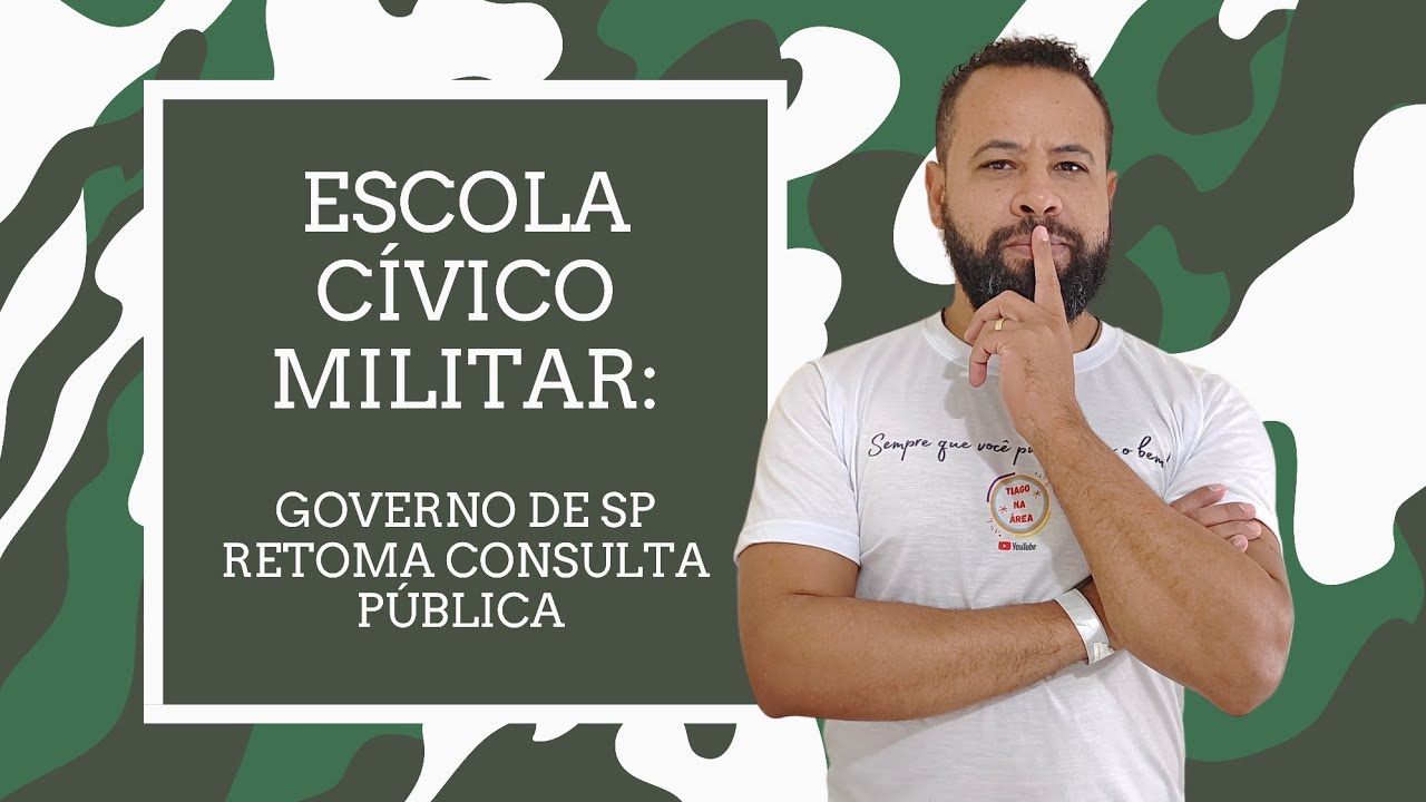 ESCOLA CÍVICO-MILITAR: SP RETOMA CONSULTA PÚBLICA PARA IMPLEMENTAÇÃO NO 2° SEMESTRE