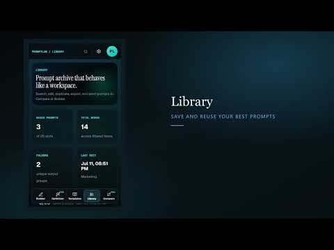 Prompt generator: Prompt Lab video thumbnail