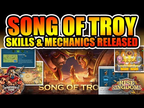 Song of Troy KvK Mechanics Released: Deity Skills & Trojan Horse Fort - Rise of Kingdoms