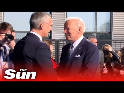 Biden joins NATO leaders meet in Brussels to tackle Russian 'barbarism'