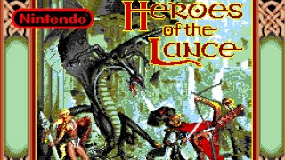 Advanced Dungeons & Dragons: Heroes of the Lance - NES Gameplay