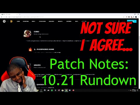 League Of Legends Patch notes 10.21