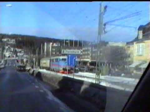 Godståg Järnvägsgatan Kramfors 2005.