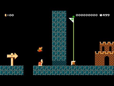 Goal is right there 4 by きゃみぃぱみゅぱみゅ - SUPER MARIO MAKER - NO COMMENTARY 1bc 1bc