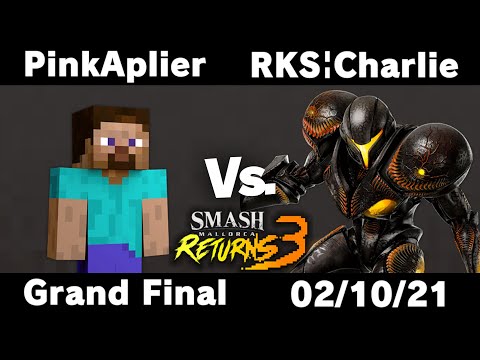 Smash Mallorca Returns 3 - Grand Final - PinkAplier (Steve) VS RKS | Charlie (Dark Samus)