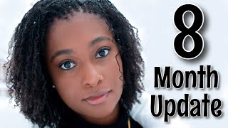 Sisterlocks on Thin Hair - 8 Month Update