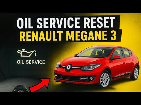 Renault Megane 3 / Fluence Service Light Reset (Oil Change and Service Required)