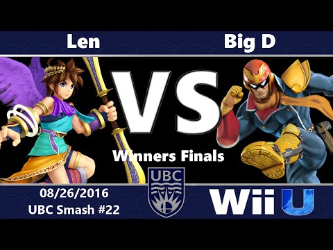 UBC #22: Winners Finals - Len (Pit) vs Big D (Captain Falcon)