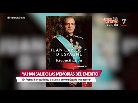 Las memorias del rey emérito ya están disponibles en España y no dejan a nadie indiferente