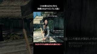 【Skyrim】これがクエストアイテムを飲んではいけない理由です