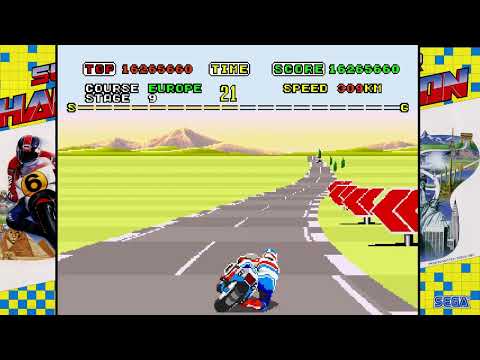 [TAS] Super Hang-On (ARCADE) Course EXPERT / Difficulty: Hardest - Score Time: 8' 55" 95