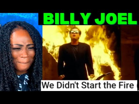 THE MESSAGE..First Time Reacting to BILLY JOEL- WE DIDN'T START THE FIRE