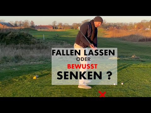 Die Arme beim Abschwung fallen lassen oder nicht?