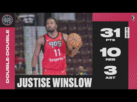 Justise Winslow WENT OFF For a Career-High 31 PTS & 10 REB Against the Maine Celtics!