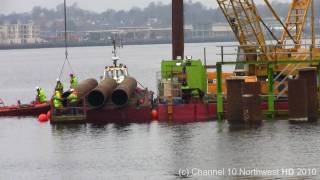 preview picture of video 'New Bridge, Derry/Londonderry 2010.'