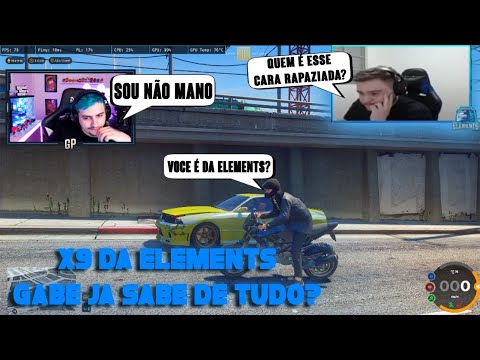 RC REAGINDO AO X9 DO GABEPEIXE SOBRE A ELEMENTS!! VAI TOMAR PD
