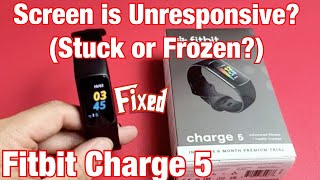 Fitbit Charge 5: Screen is Unresponsive, Frozen, Stuck? Fixed!