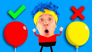 Learn Numbers with Balloons | D Billions Kids Songs