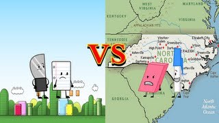 Eraser and Pen VS Paper and Knife (Epic Rap Battles of History Paordy)