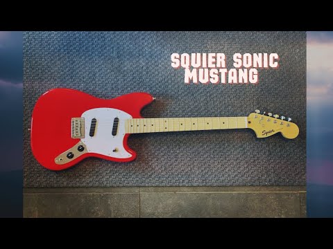 Squier Sonic Mustang Demo ( No Talking )