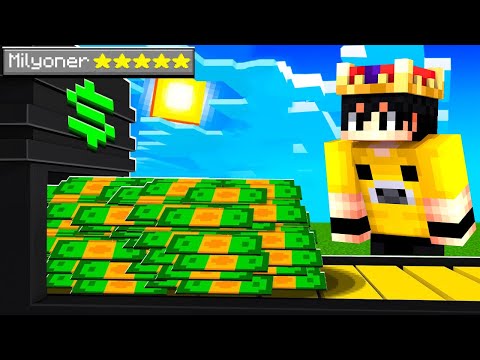 Minecraft'ta KENDİ İŞİMİ KURARAK MİLYONER OLDUM!