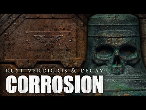 Paint RUST, VERDIGRIS & DECAY with these Easy recipes | Warhammer Weathering Tips