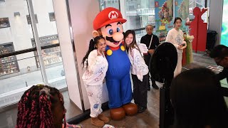 Super Mario x Gelato Pique Launch Event at Nintendo NY