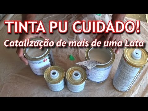 Pintura Automotiva - TINTA PU Catalização