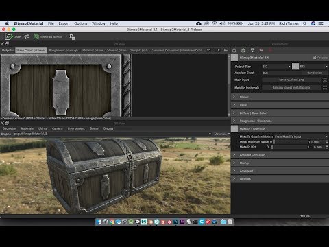 Intro to Substance Bitmap2Material (B2M) - DET 240 - 3D Textures and Materials