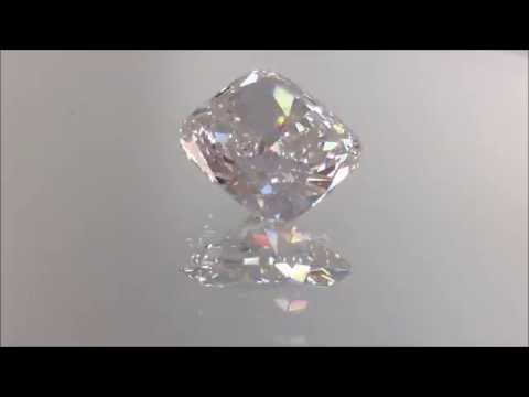 3.26 Carat Cushion Cut Lab Grown Diamond H/VS2 - EcoDiamondUSA