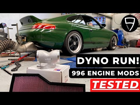 DYNO RUN! Porsche 996 engine mods power tested: IPD plenum, K&N filter + Helmholtz resonator bypass