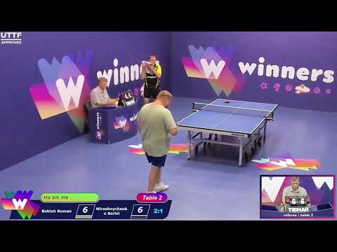 Winners League  28.08.21  Priadko Serhii - Zhukov Vladyslav  16:00